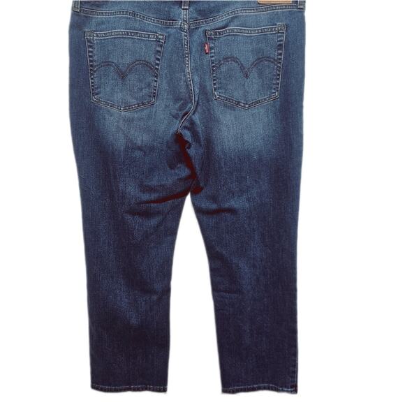 Levis Boyfriend Jeans Women's 33 High Waisted Baggy Look Loose Relaxed Fit 90s - Picture 2 of 12